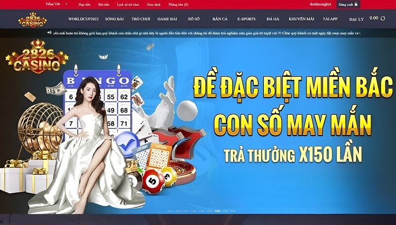 Giới thiệu về nhà cái 2826 Casino