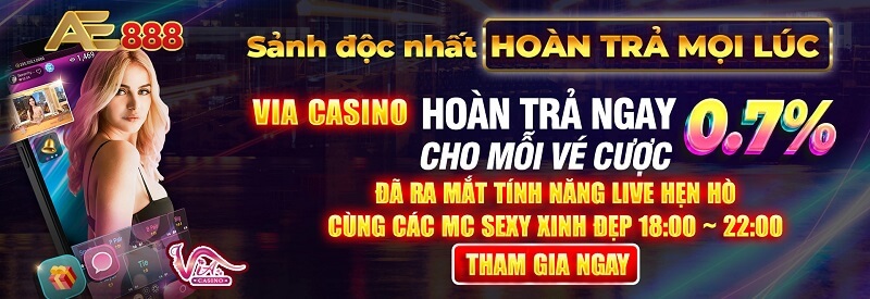 Danh sách sản phẩm cá cược hấp dẫn và độc đáo tại AE888