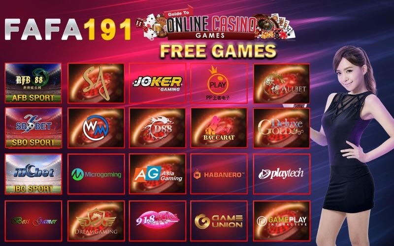 Danh mục trò chơi tại FAFA191 Casino