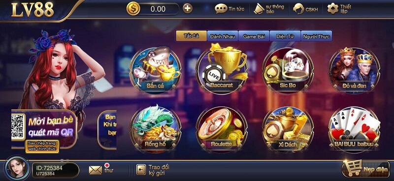 Khám phá kho game đỉnh cao tại LV88 Game