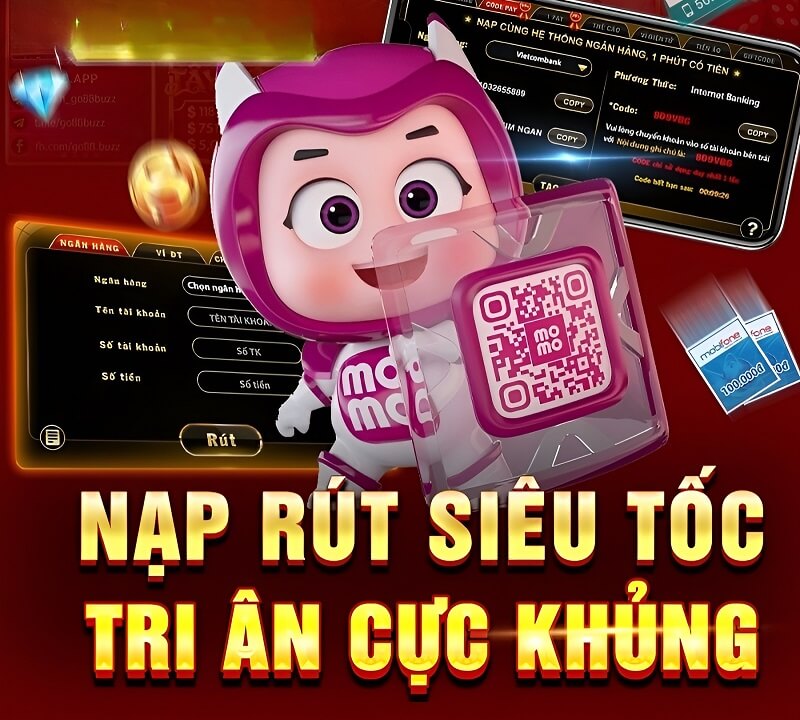 Hướng dẫn nạp tiền tại Sgd777.com