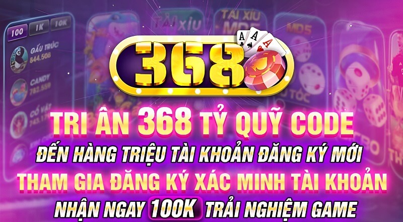 Các chương trình khuyến mãi tại 368vin