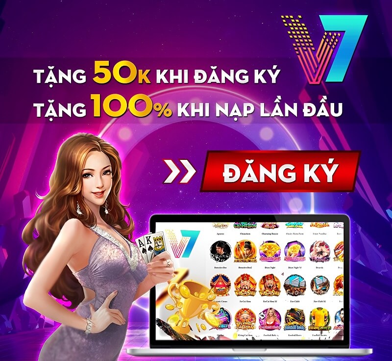 Khuyến mãi và thưởng hấp dẫn tại V7king