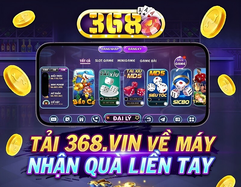 Hướng dẫn nạp rút tiền tại 368.vin