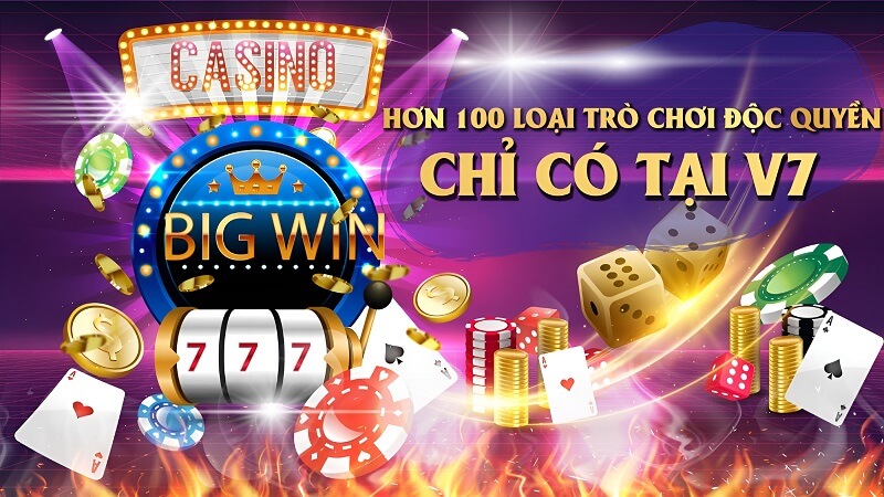 Các trò chơi có tại V7king