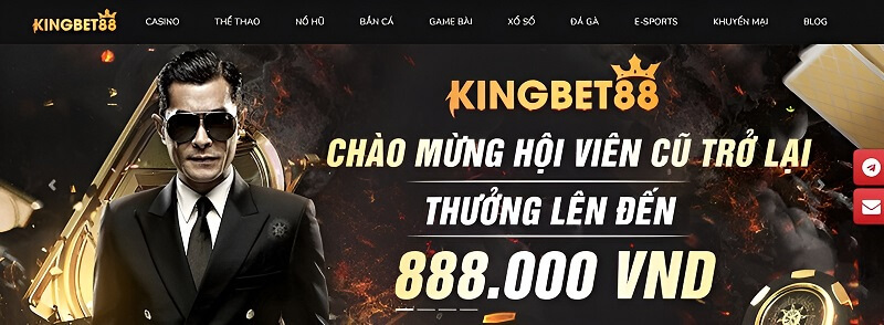 Kingbet88 – Trang chủ nhà cái với nhiều lựa chọn