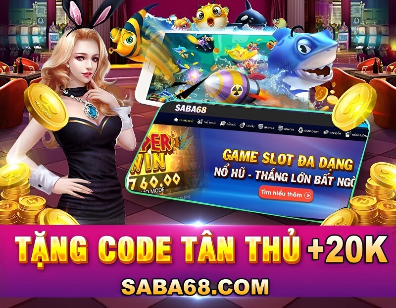 Kho game đa dạng tại Saba68