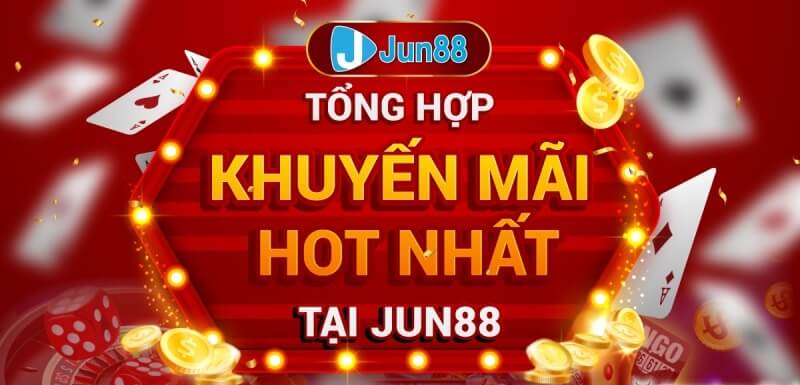 Đến với nhà cái Jun88 bạn sẽ được trải nghiệm những ưu đãi lớn nhất thị trường hiện nay