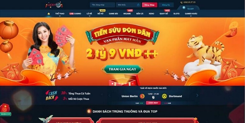 Đến với nhà cái uy tín Lucky88 bạn sẽ nhận được cơn mưa ưu đãi chưa từng có