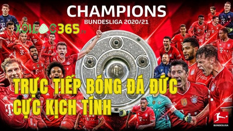 Trực tiếp Bundesliga - Bóng đá Đức