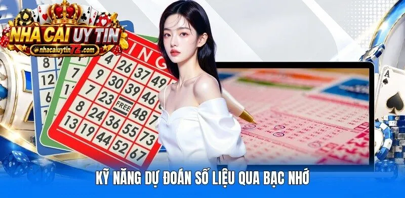 Kỹ năng dự đoán số liệu qua bạc nhớ