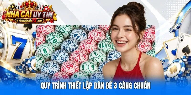 Quy trình thiết lập dàn Đề 3 Càng chuẩn